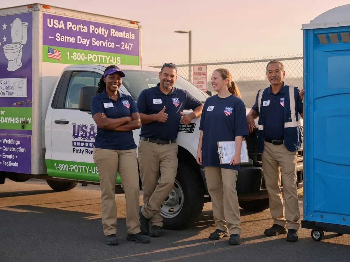 Porta Potty Rental company in Vaughn, MT